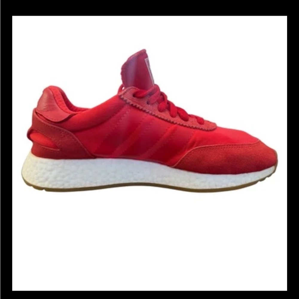 Adidas I-5923 Boost Scarlet Red Men’s Size 8 Sneakers D97346 Iniki Runner EUC - Picture 4 of 15